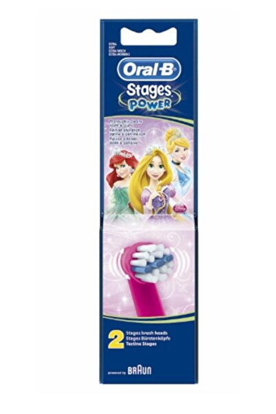 Verset Parfums Rezerve periuta electrica EB10-2 pentru fete, 2 capete, Oral B