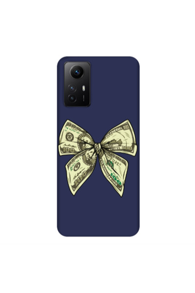 Other Xiaomi Redmi Note 12s Bowtie Dollars Dark blue Colored Silicone TPU Θήκη