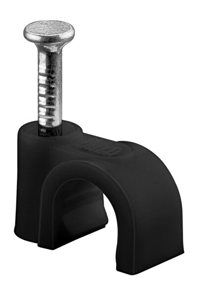 goobay ρόκα στήριξης καλωδίων 64679, 6mm, μαύρο, 100τμχ