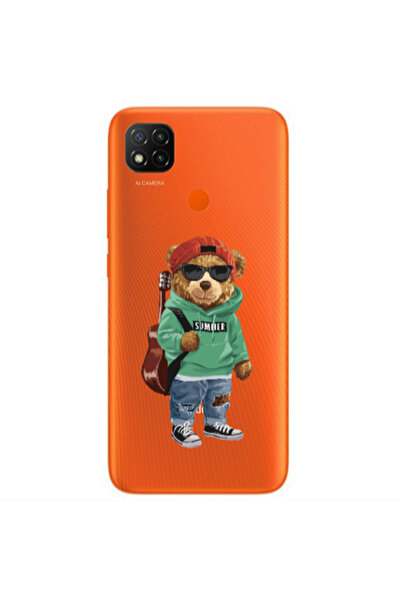 Other Xiaomi Redmi 9c Summer Tedy Transparent Silicone TPU Θήκη