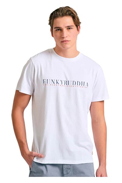 Funky Buddha T-Shirt FBM011-015-04 – White - l