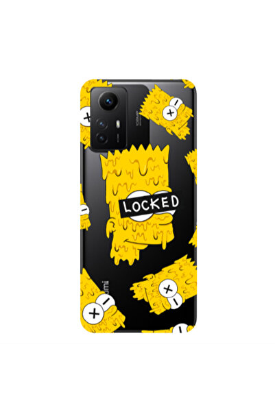 Other Xiaomi Redmi Note 12s Bart Simpson Transparent Silicone TPU Θήκη