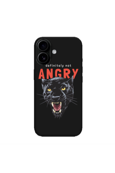 Other Apple Iphone 16 plus Pointed teeth Black Colored Silicone TPU Θήκη
