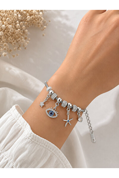 Niloshe&Sinoshe NS Accesories Sandora ✨   Elegant Charm Detailed Steel Bracel...