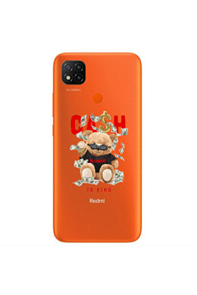 Other Xiaomi Redmi 9c Cash is king Transparent Silicone TPU Θήκη
