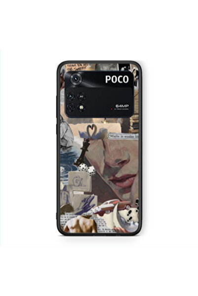 Other Xiaomi Poco M4 Pro 4G Dice Black Glossy Θήκη