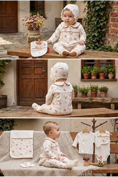 meyastore Baby Girl Hospital Release Set of 10