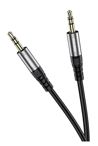 KAKUSİGA καλώδιο ήχου 3.5mm KSC-892, AUX, 1m, μαύρο