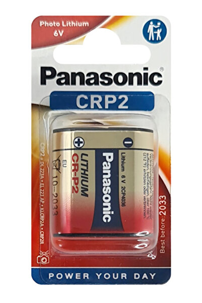 PANASONIC μπαταρία λιθίου, CRP2, 6V, 1τμχ