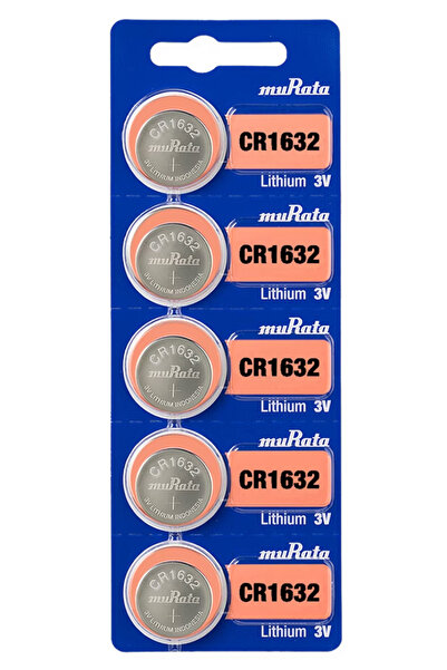 MURATA μπαταρίες λιθίου CR1632, 3V, 5τμχ