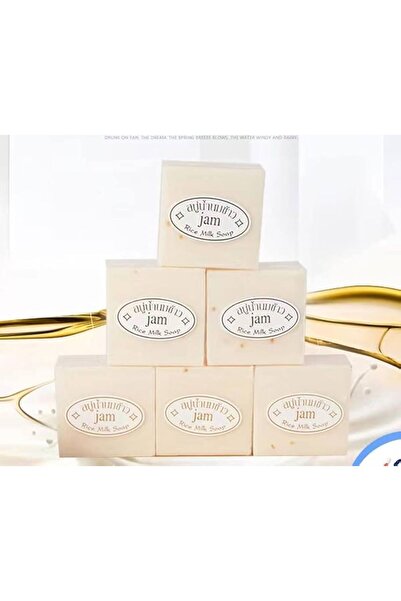 Jam Rice Milk Handmade Soap 65grams pack of 6