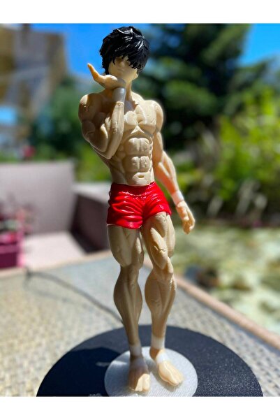 ALFA3DBASKI BAKİ HANMA 31 CM Anime Figürü /3D Baskı Koleksiyon ve Dekoratif A...