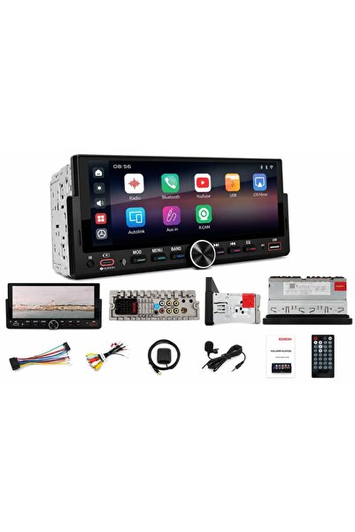 Edison ED-680CA Android Multimedya CarPlay / Android Auto Destekli - Güçlü ve...