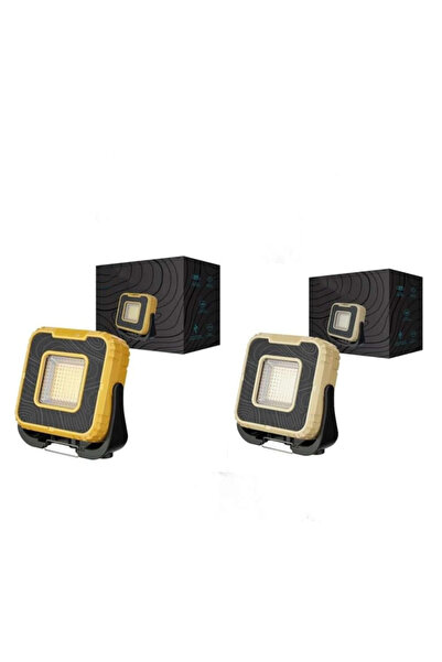 generi 1000 Lumen Portable Flashlight - Yellow - Beige