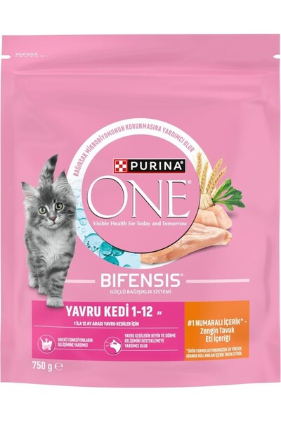 Purina One Junior Tavuklu Yavru Kedi Maması 750gr