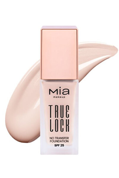 MIA MAKEUP Fond de ten True Lock 01 Custard, 35 ml