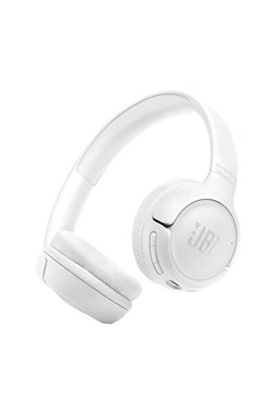 JBL Căști wireless on-ear Tune 535BT albe, autonomie 76h, Bluetooth 6.0