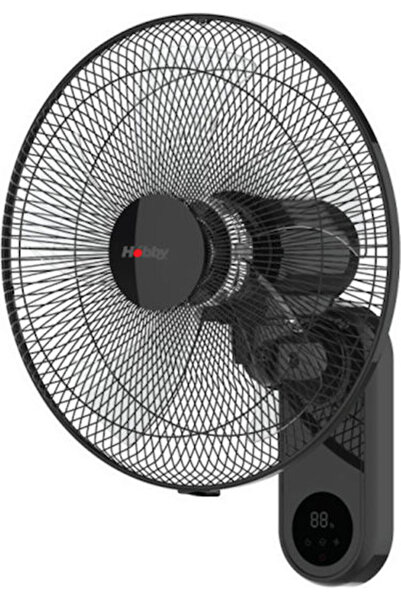 Hobby Ανεμιστήρας τοίχου, διάμετρος 40 εκ., μαύρος