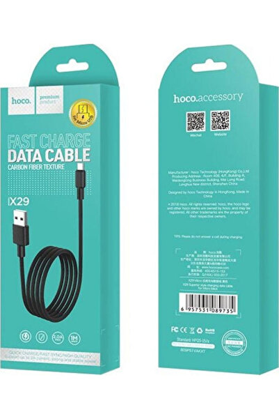 hoco. Hoco X29 Superior 1μ Καλώδιο USB 2.0 σε micro USB (HOC-X29m-BK)
