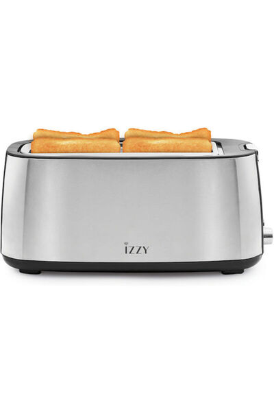 izzy Τοστιέρα 4 Θέσεων 1400W Ανοξείδωτο Κωδικός: IZ-9104