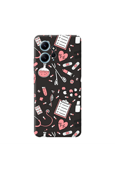 Other Xiaomi Redmi Note 12 4G Laboratory Black Colored Silicone TPU Θήκη