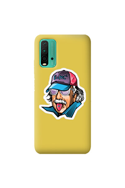 Other Xiaomi Poco M3 Einstein Yellow Colored Silicone TPU Θήκη