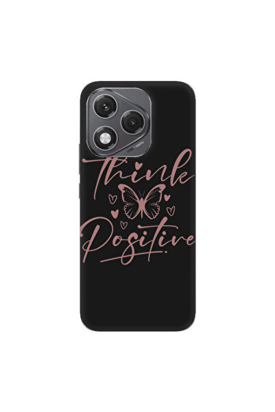 Other Honor 400 Lite Think Positive Black Colored Silicone TPU Θήκη