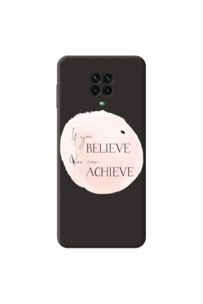 Other Xiaomi Redmi Note 9 Pro If You Believe Black Colored Silicone TPU Θήκη