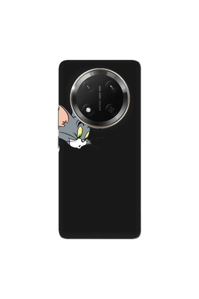 Other Honor Magic 7 Lite Tom 1 Black Colored Silicone TPU Θήκη