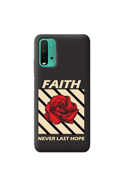 Other Xiaomi Poco M3 Faith Never Last Hope Black Colored Silicone TPU Θήκη