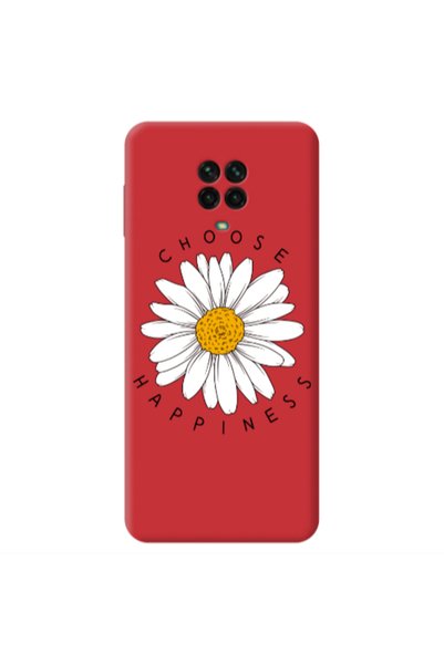 Other Xiaomi Redmi Note 9 Pro Chose Happines Red Colored Silicone TPU Θήκη