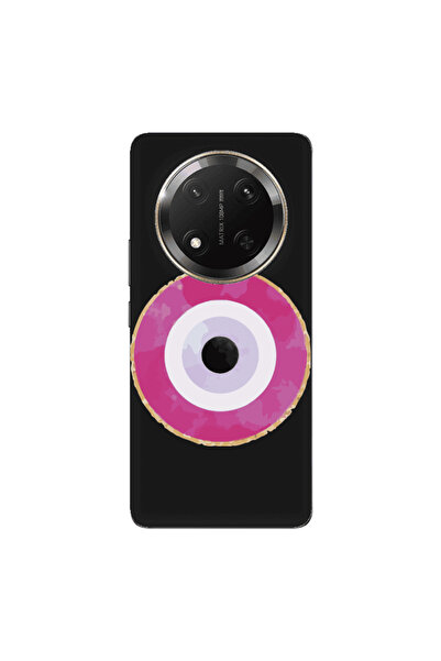Other Honor Magic 7 Lite Evil eye bead 2 Black Colored Silicone TPU Θήκη