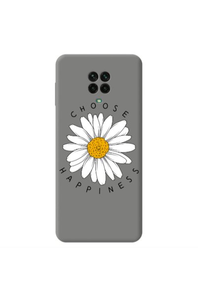 Other Xiaomi Redmi Note 9 Pro Chose Happines Grey Colored Silicone TPU Θήκη