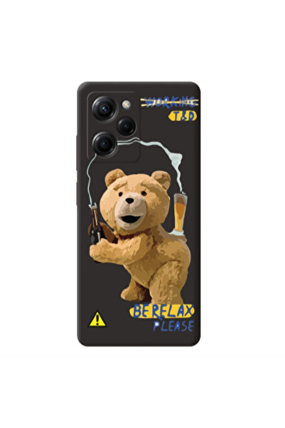Other Xiaomi Poco X5 Pro Be Relax Black Colored Silicone TPU Θήκη