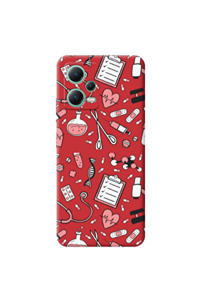 Other Xiaomi Redmi Note 12 Pro 5G Laboratory Red Colored Silicone TPU Θήκη