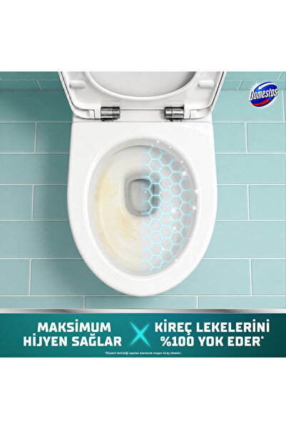 Domestos Dual Action Kireç Karşıtı Çamaşır Suyu 750ml x3 Çamaşır Suyu Dağ Esintisi 750ml x3