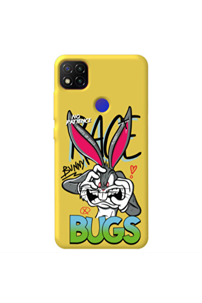 Other Xiaomi Redmi 9c No Patience Yellow Colored Silicone TPU Θήκη