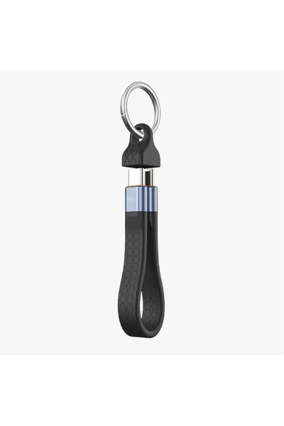 Linktech K623 Ultra Hızlı USB 4.0 USB-C To USB-C 240W Anahtarlık Şarj Kablosu
