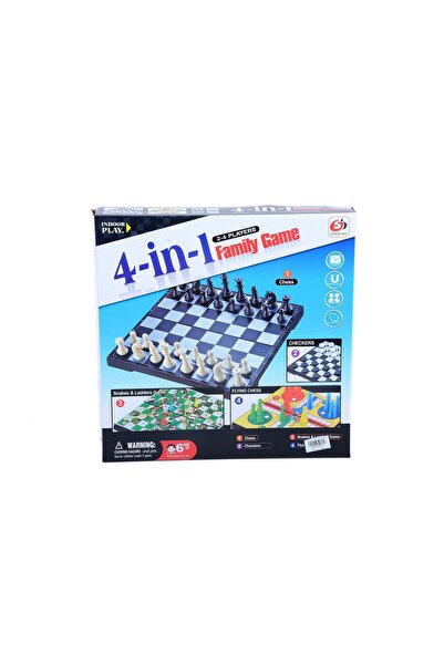 Blue Toys Επιτραπέζιο Παιχνίδι 4 σε 1 (MKK369033)