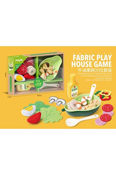 Blue Toys Σετ Υγιεινής Διατροφής: Μπολ Σαλάτας με Αβοκάντο