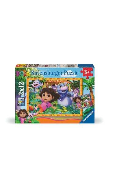 RAVENSBURGER Παζλ 2x12 Ντόρα η Εξερευνήτρια (12004198)