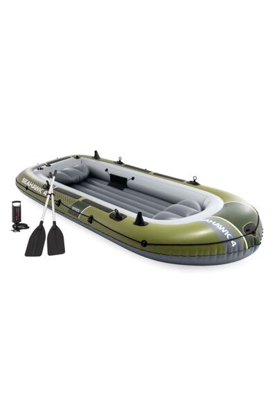 Intex Σκάφος 4 ατόμων Seahawk 351x145x48εκ. (66334)