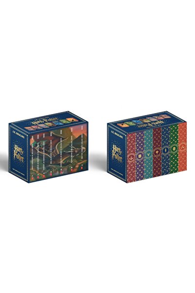 Scholastic Inc. Harry Potter Paperback Box Set Books 1-7 (Deluxe Edition with...
