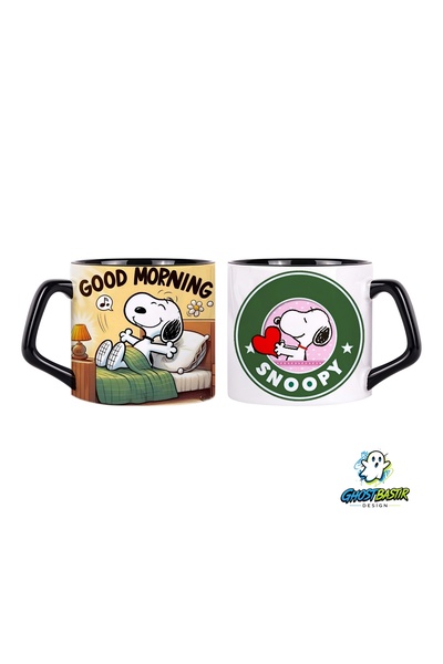 Ghostbastır Design Snoopy Mug |   Single Piece 0842