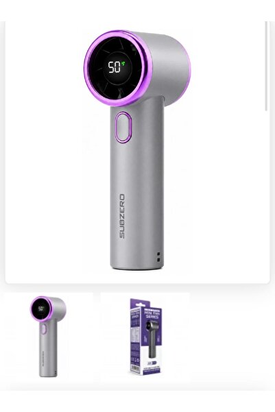 DIGERUI Subzero FW40 Şarjlı El Fanı Dijital Göstergeli 2000 mAh Taşınabilir M...