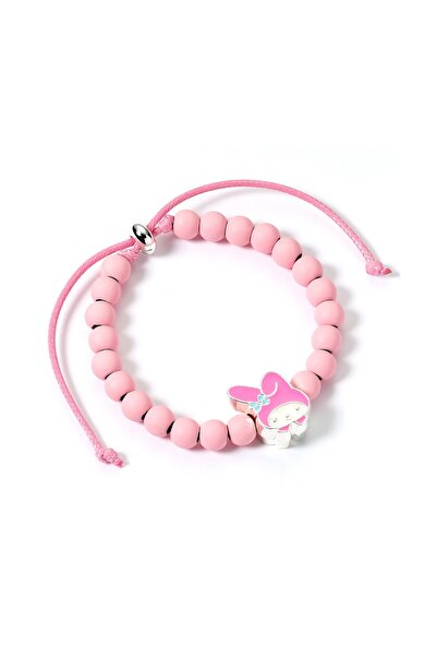 The Carat Shop Ltd Carat Shop Brățară cu mărgele roz Hello Kitty cu talisman ...
