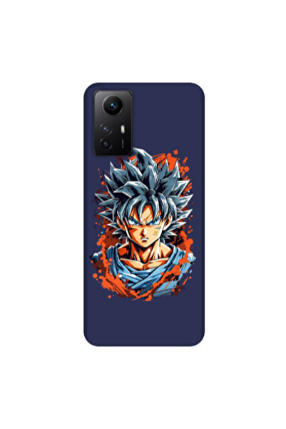 Other Xiaomi Redmi Note 12s Anime Goku Dark blue Colored Silicone TPU Θήκη