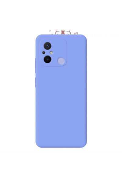 Other Xiaomi Redmi 12C Think Positive Light Purple Colored Silicone TPU Θήκη