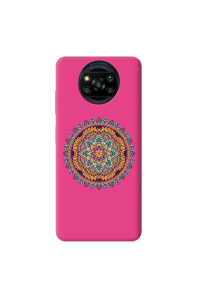 Other Xiaomi Poco X3 /X3 Pro Mandala D102 Fuchsia Colored Silicone TPU Θήκη
