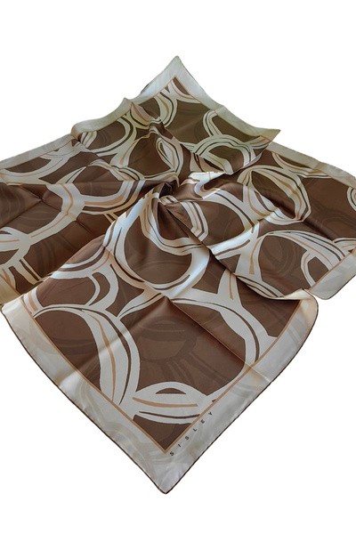 Sisley Tivil Silk Scarf 2026 Summer Season 2030-023 Camel